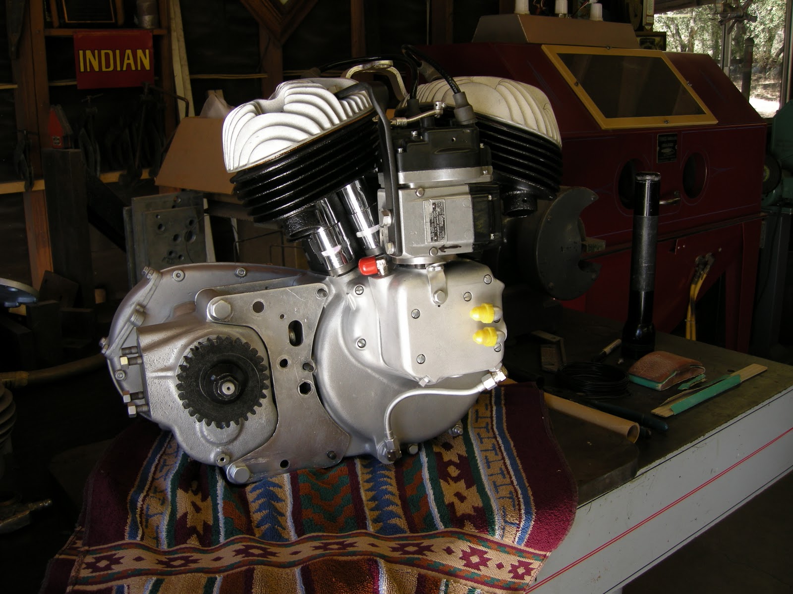 The Emde Report THE FLOYD EMDE REPLICA INDIAN 648 BIG BASE SCOUT PROJECT