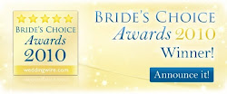 We are a Brides Choice Winner for 2010