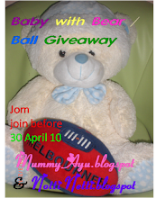 Contest baby with ball/bear