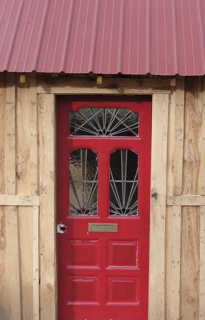 Hopalong Hollow Gazette The finished potting shed, how