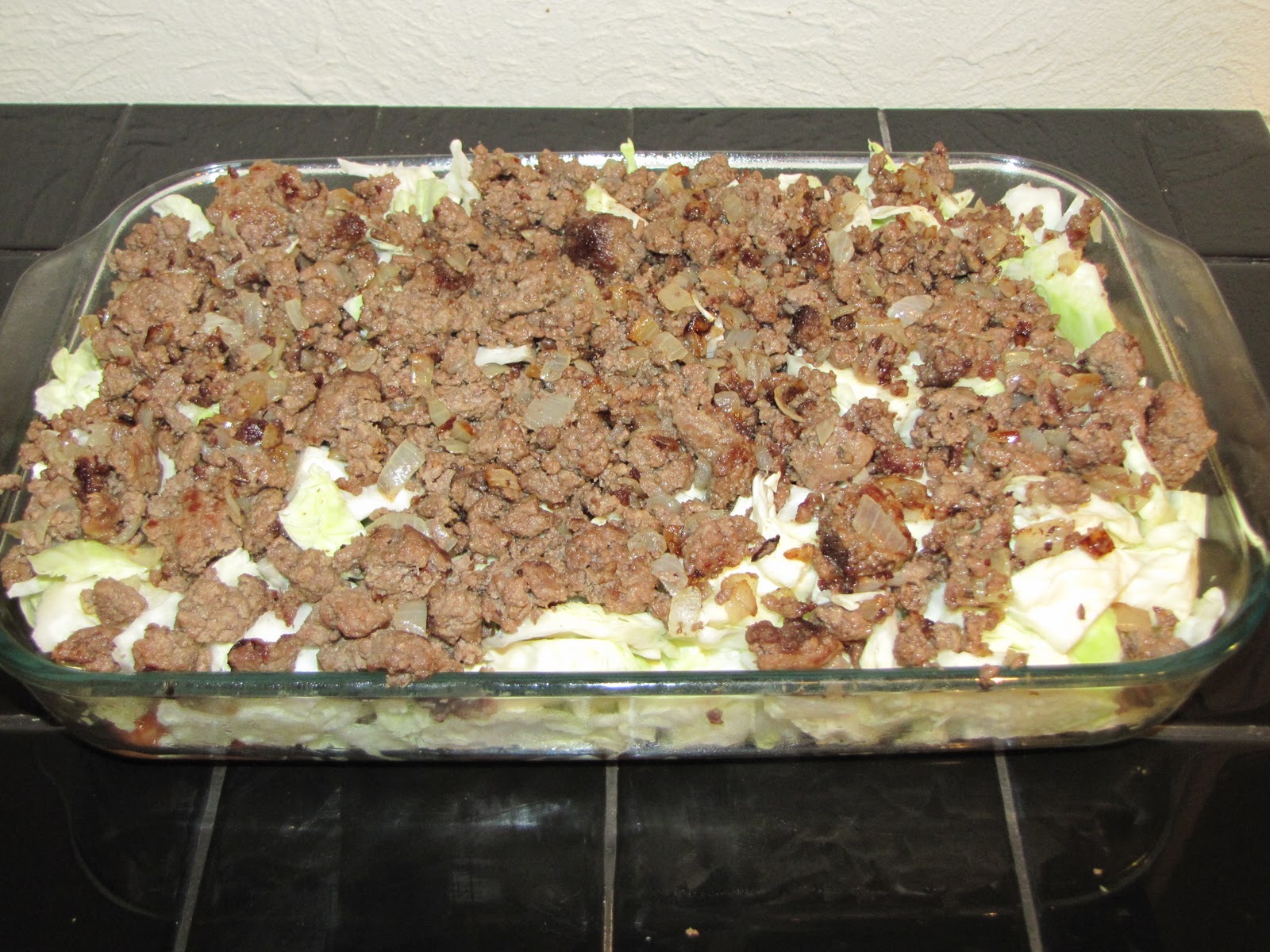 My Two Cents Cabbage Hamburger Casserole