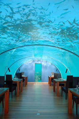 World's first underwater restaurant