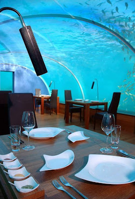 World's first underwater restaurant