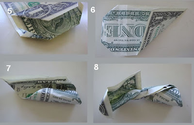 How to Make a Money Origami Rose - MONEY ORIGAMI