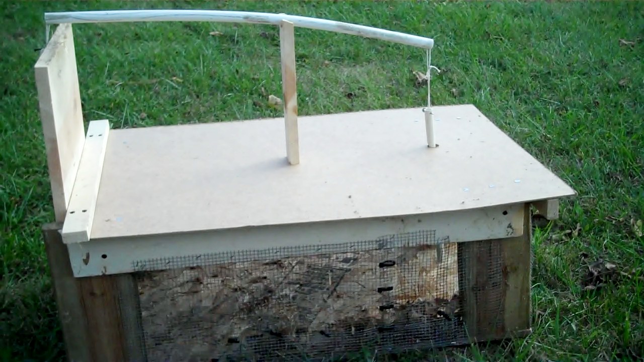 Live animal trap Story: Homemade animal trap