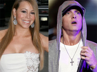 POINT - COUNTER POINT: Eminem Threatens to Leak Nude Photos of Mariah Carey