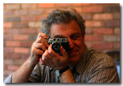Steve Rosenbach with Leica iiic... again!