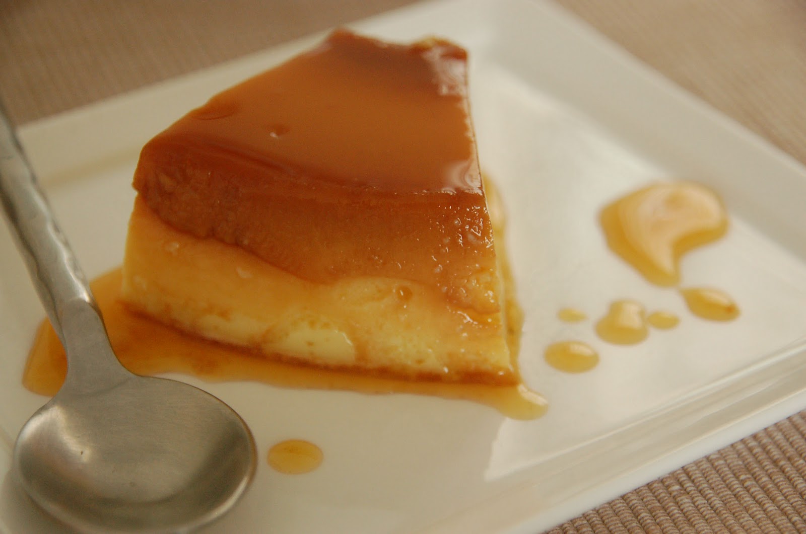 MyVerySmallKitchen Condensed Milk Caramel Flan
