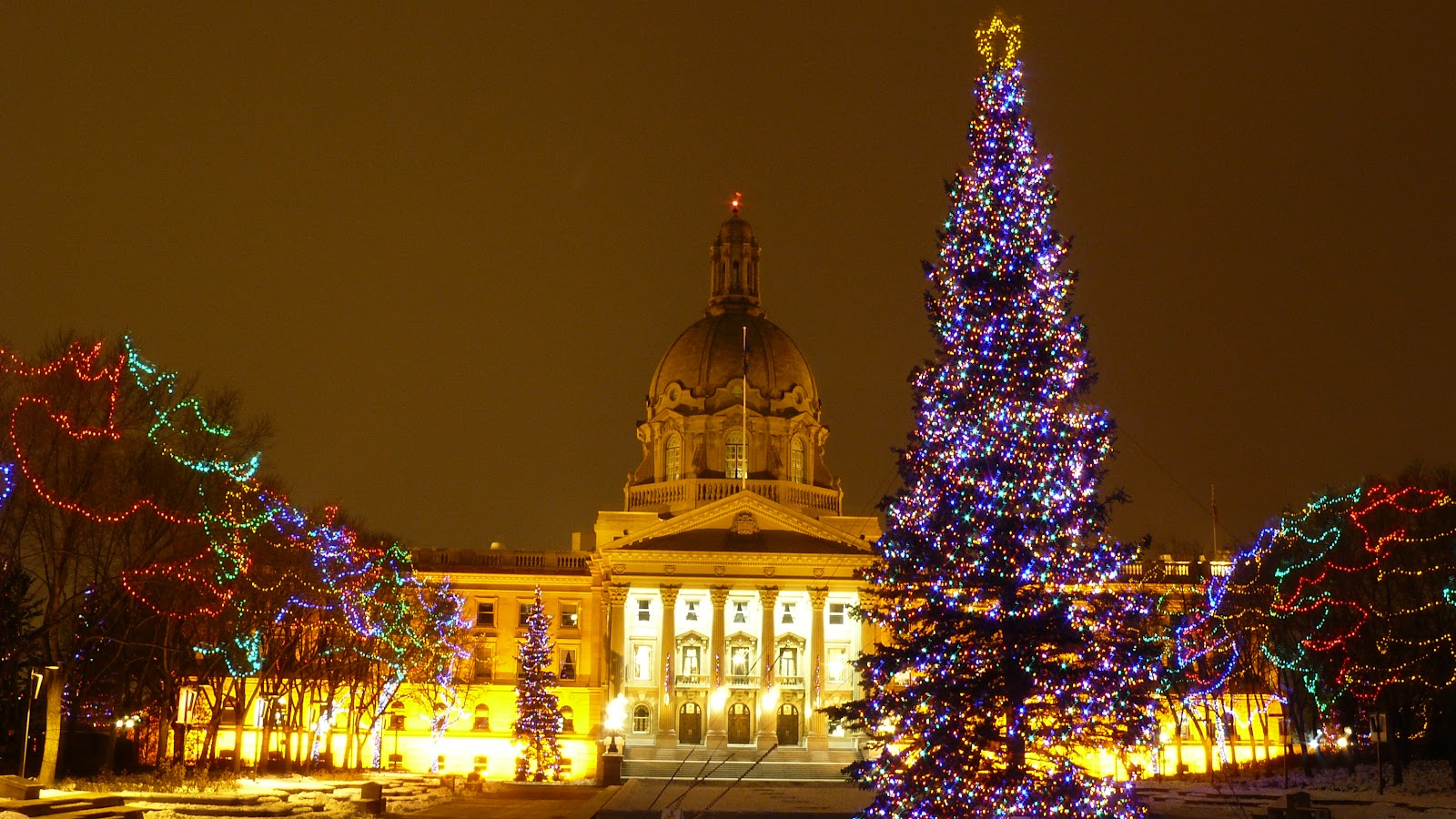Christmas at the Alberta Legislature