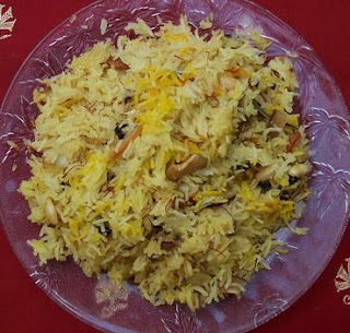 Indian Kitchen Food: Meetha Pulao (Sweet Rice)