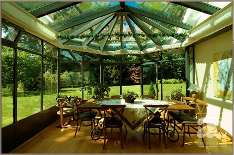 Belle Veranda Trendy Salles Manger De Jardin Pour Djeuner