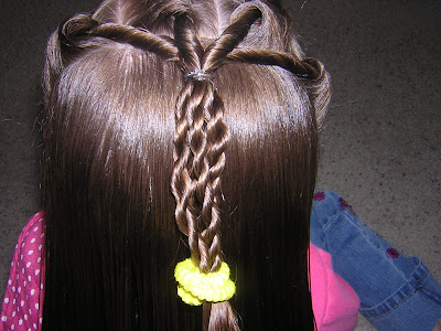 easy braided hairstyles. Amy Yasbeck is wearing her