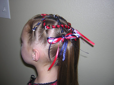4th of July hairstyle