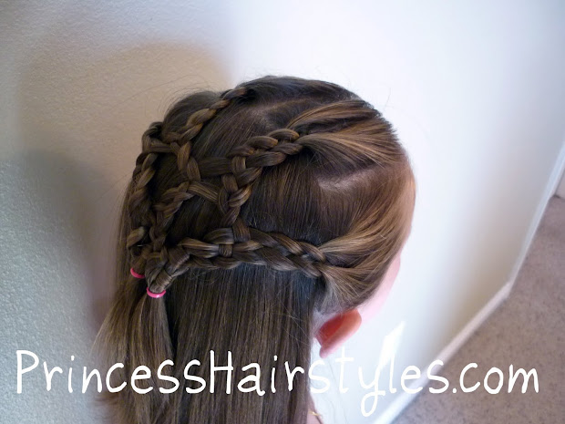 braided princess hairstyles fade