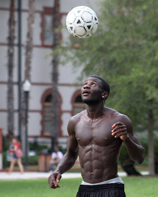 Flagler Prof: Ripped soccer player shows 'em how it's done