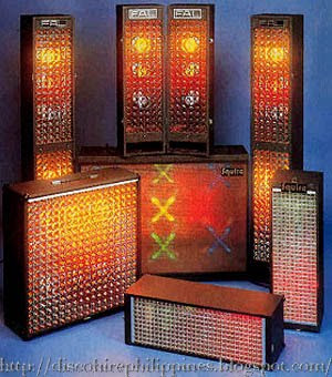 1970 Mobile fal disco lights made by Futuristic Aids Ltd DJ Vintage Electronics