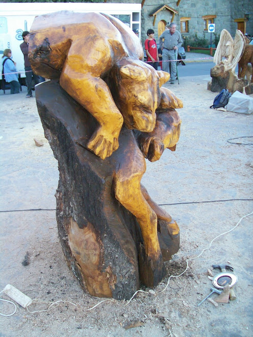 escultura en bariloche