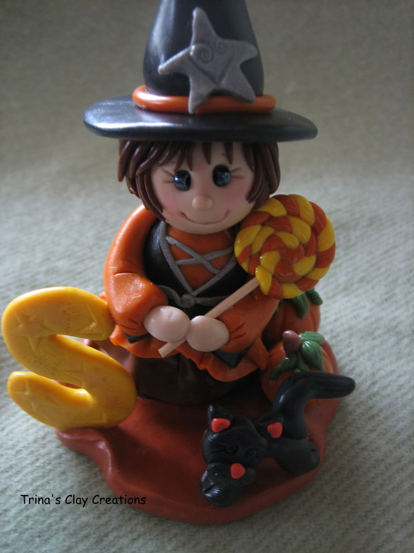 Trina�s Trinketts Fun Halloween Birthday Cake Topper!