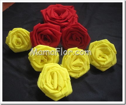 Como Hacer Rosas De Telas Paso A Paso Y Súper Fáciles Manualidades Mamaflor