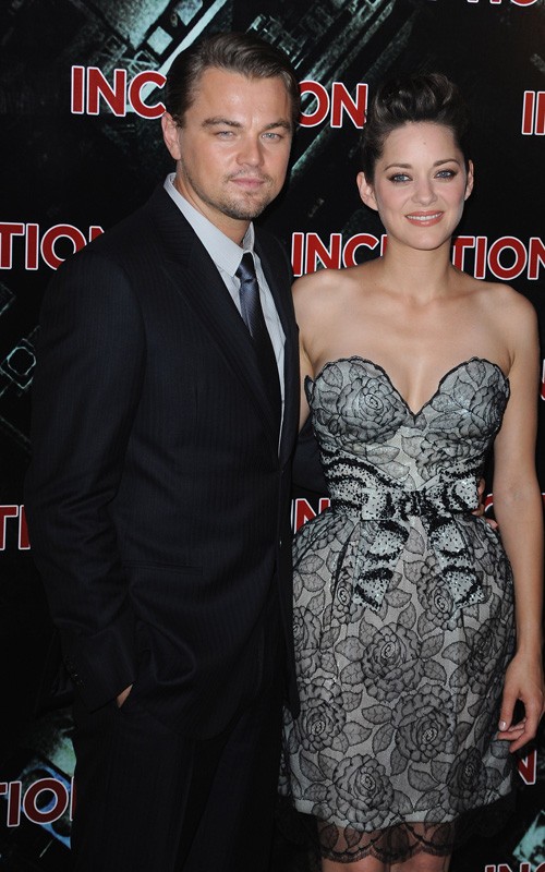 the fashionER Leonardo DiCaprio and Marion Cotillard at 