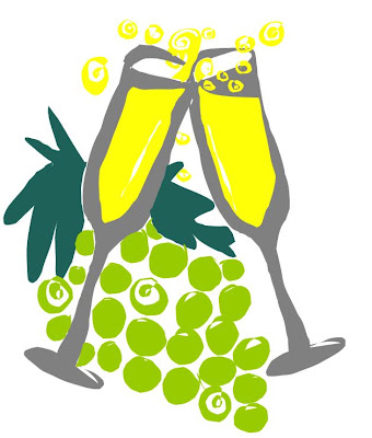 carob-illustrations-ilustraciones-champagne