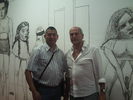 FOTO CON PINTOR INTERNACIONAL