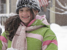 Bethany smiling in the snow
