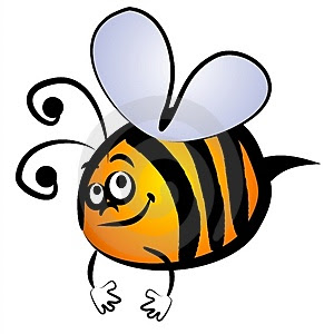cartoon bumble bee clip art thumb