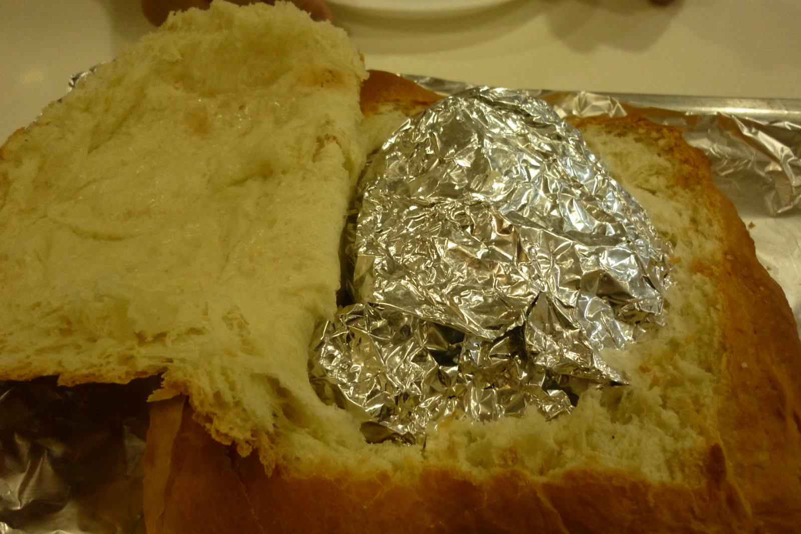 kitchen flavours Golden Pillow Bread (Kampar Curry Chicken)