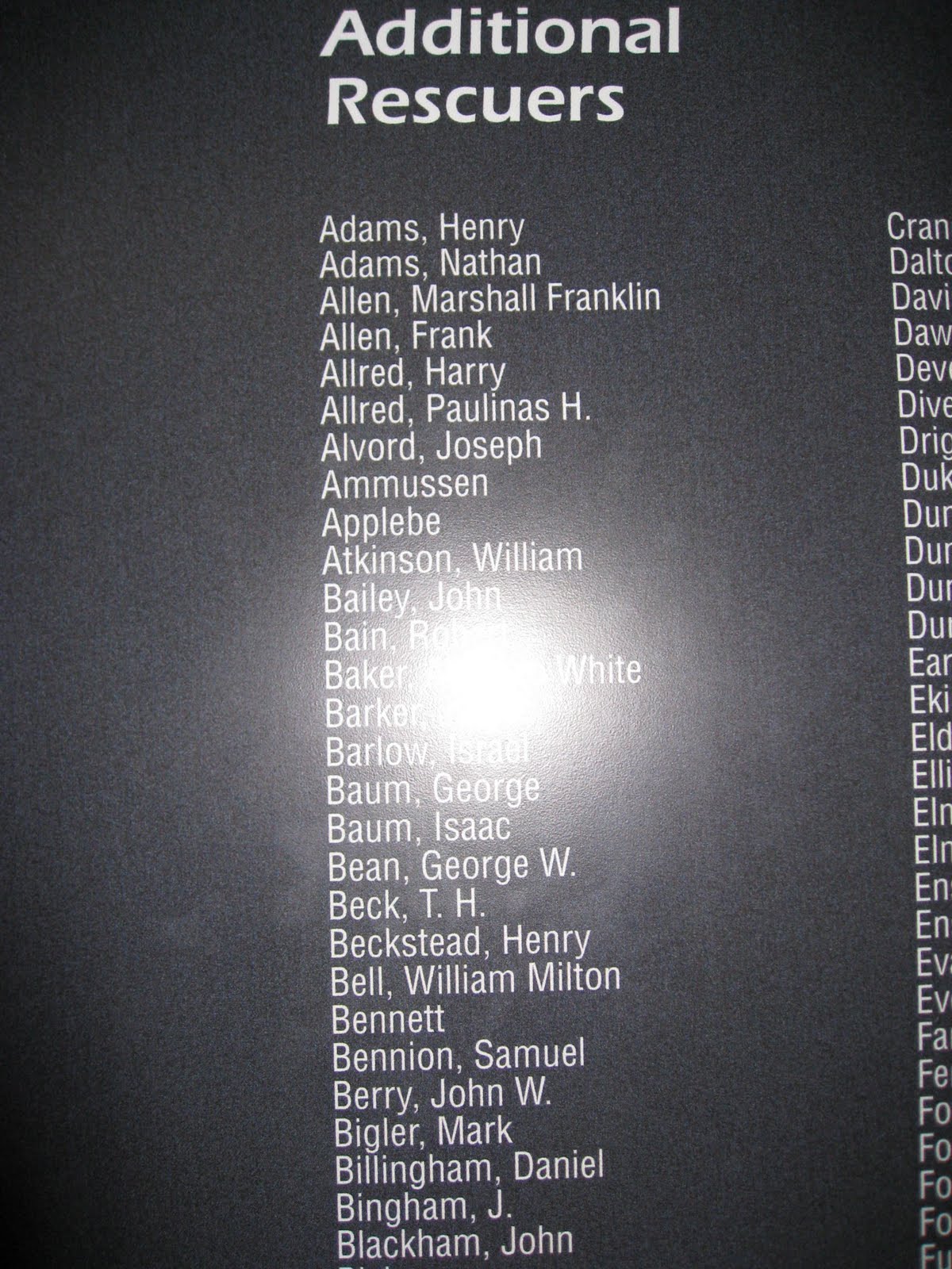 Bingham Family History: Martin's Cove Rescue Company