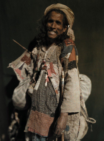 An Indian beggar 