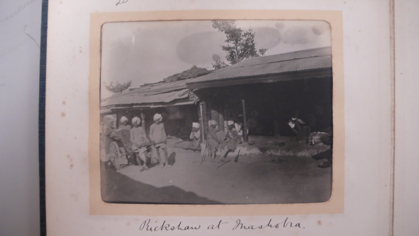 Mashobra India Rickshaw - 1902 - Old Indian Photos