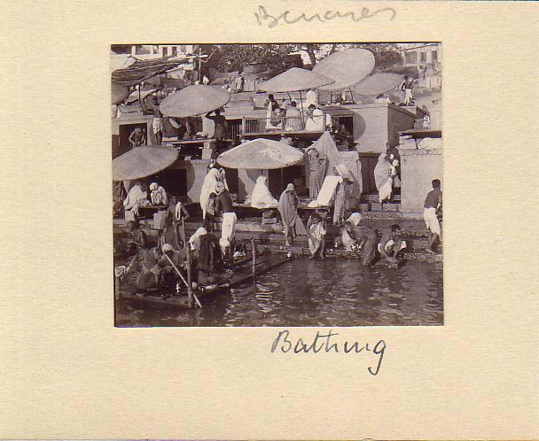 Bathing at Varanasi Ghat