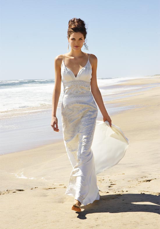 Romantic Beach Wedding Dress