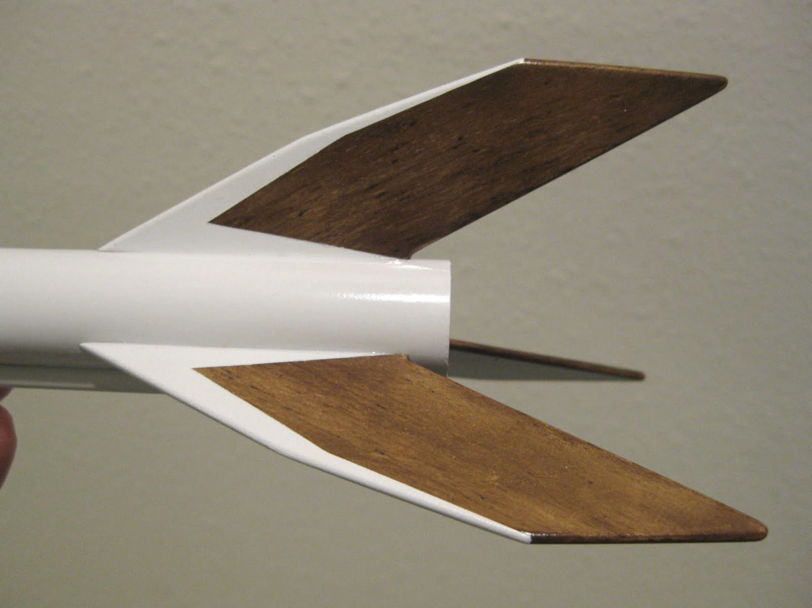 Model Rocket Building Sky Hook Fins Part 8