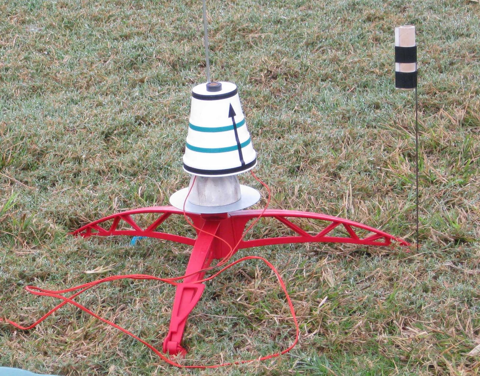 Model Rocket Building MicroMaxx Launch Rod Standoff TIP