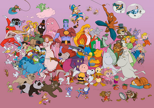 cartoon characters a-z