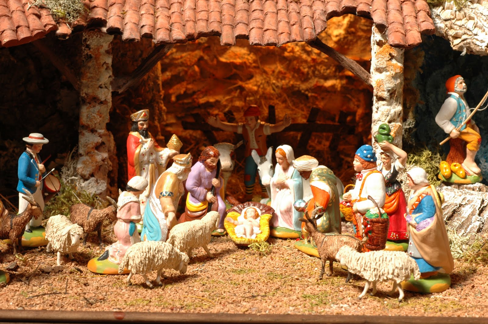 SANTONS-CRECHES -DANIEL SCATURRO: SANTONS POUR LA CRECHE