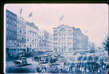Printers Row in New York City, mid 19th century