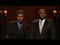 Darrell Hammond in brown face on Saturday Night Live