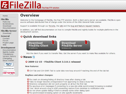 filezilla developers filezilla developers