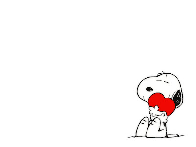 Snoopy i srce za Valentinovo