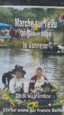 Marché sur l'Eau, affiche 2008