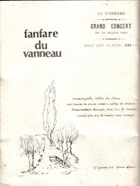 Affiche du concert du 19/10/1890
