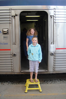 Aboard Amtrak