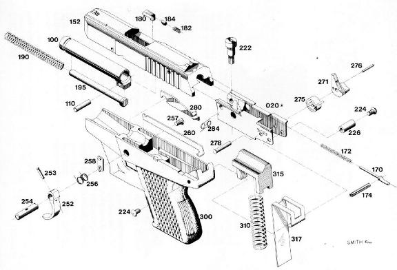 Kel Tec P3at Schematic