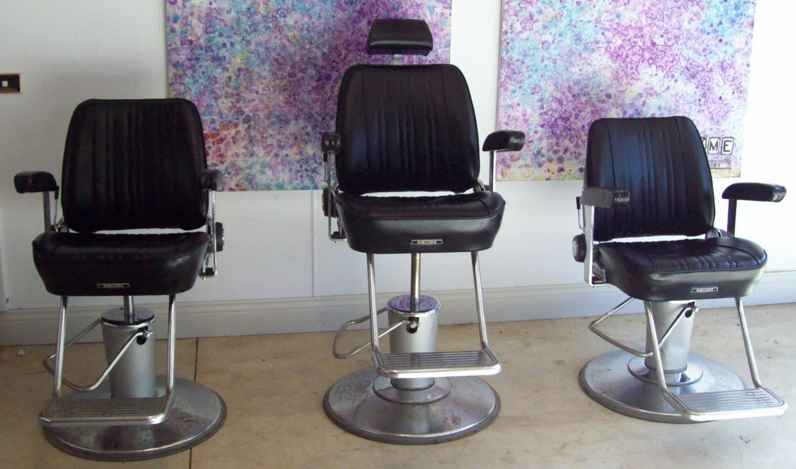 Vintage & Retro Things + More For SALE!: Barber Chairs