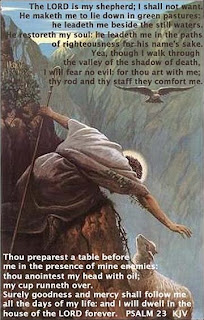 Jesus saving a falling Shepard from hill at eagle sexy pic 