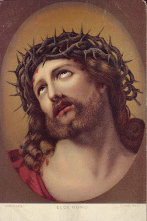 Jesus Christ with crown of thorns color gallery