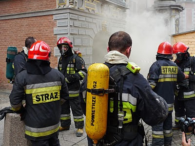 strażacy wielka zbrojownia gdańsk